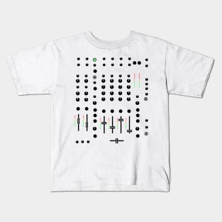 DJ's Mixing Decks Kids T-Shirt